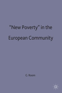 bokomslag New Poverty in the European Community