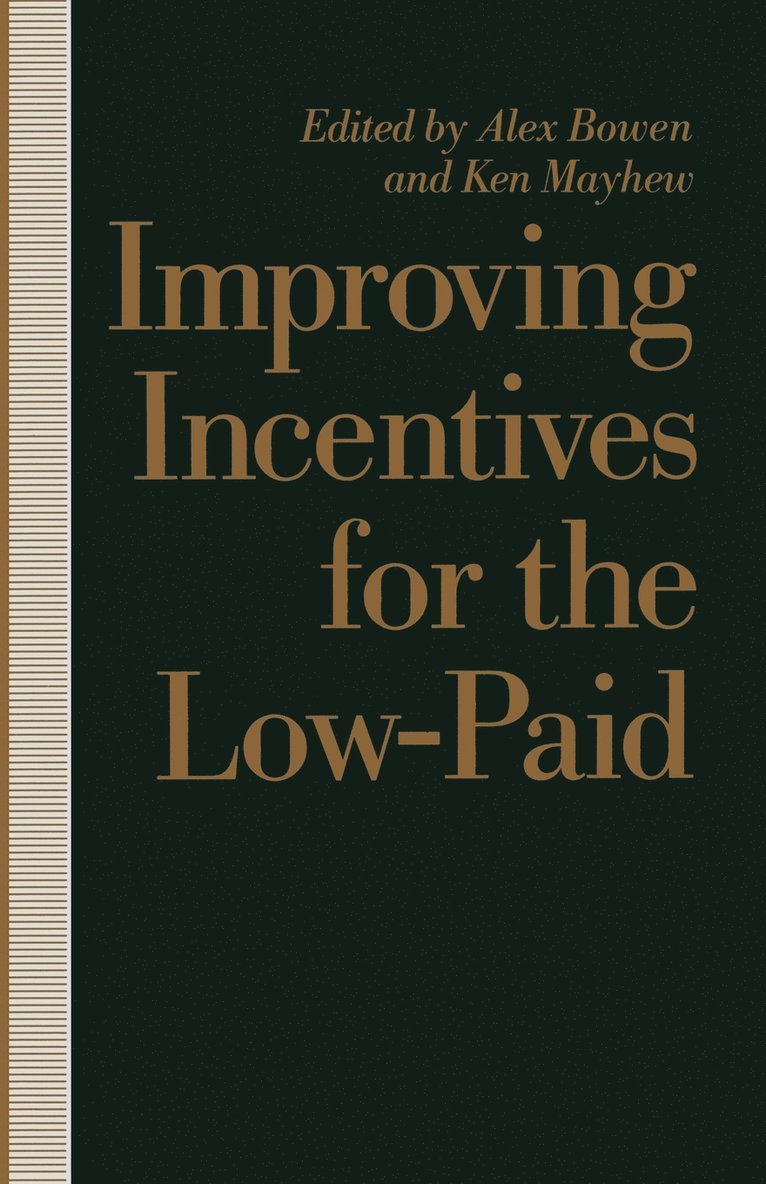 Improving Incentives For The Low-Paid 1