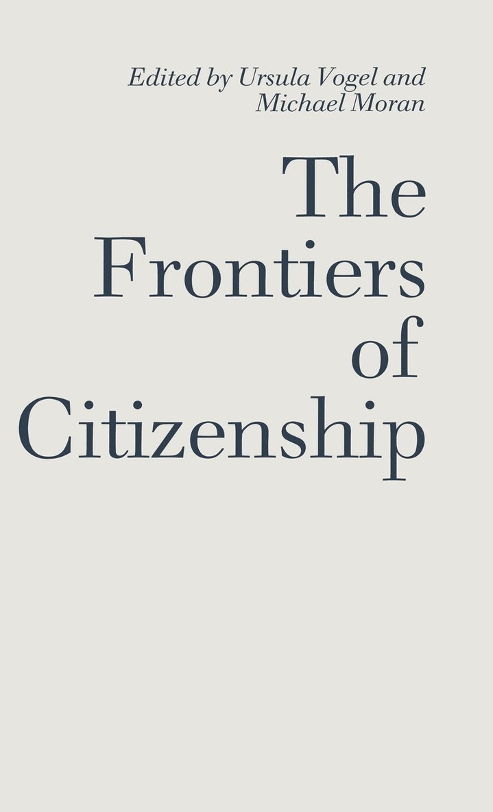 The Frontiers of Citizenship 1
