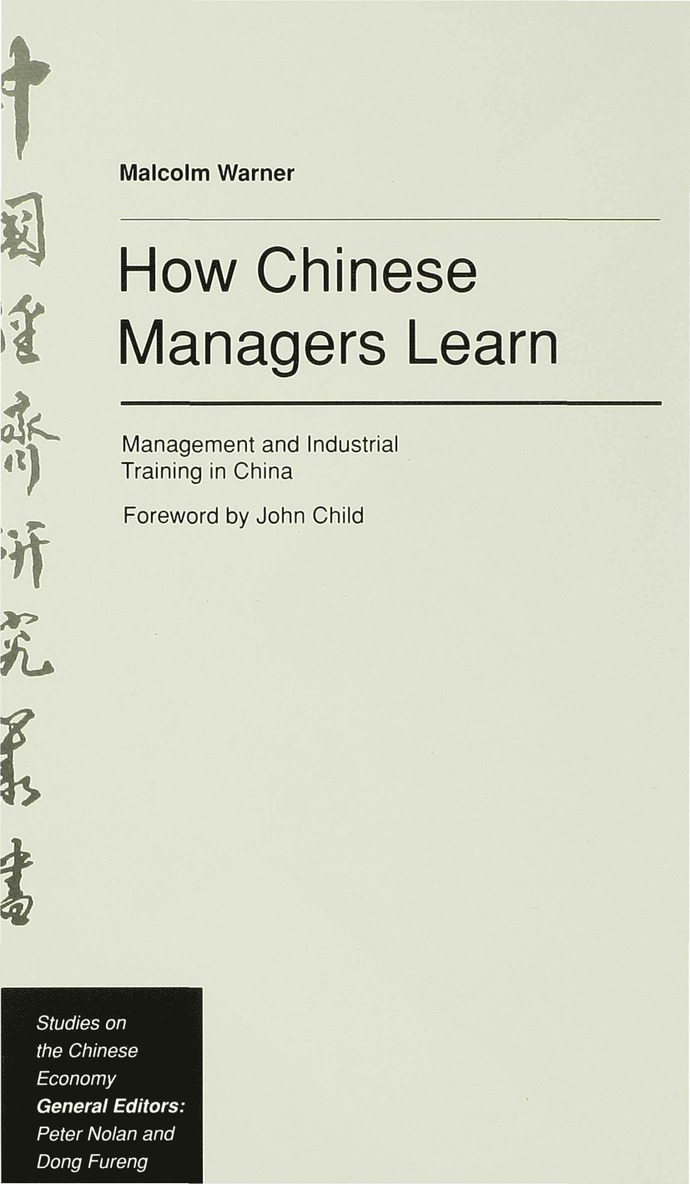 How Chinese Managers Learn