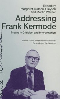 bokomslag Addressing Frank Kermode