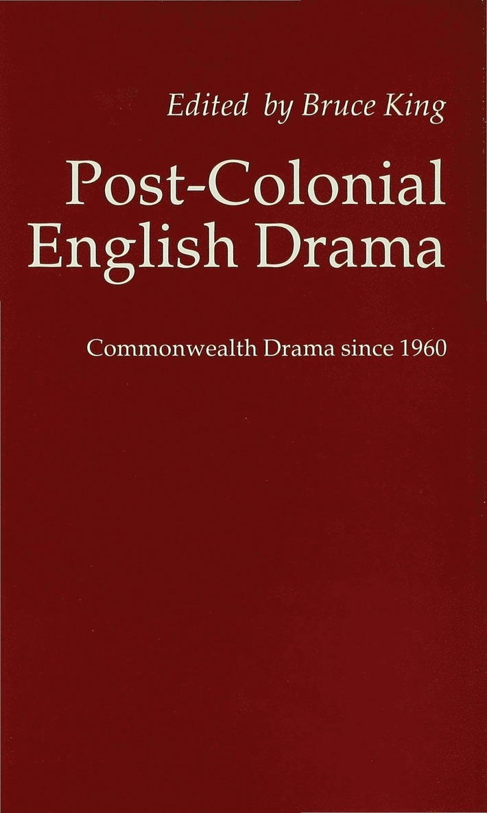 Post-Colonial English Drama 1