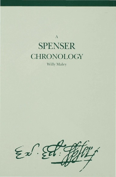 bokomslag Spenser Chronology