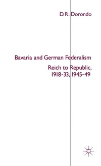 bokomslag Bavaria and German Federalism