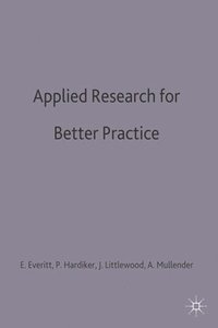 bokomslag Applied Research for Better Practice