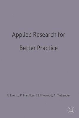Applied Research for Better Practice 1
