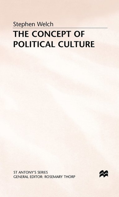 bokomslag The Concept of Political Culture