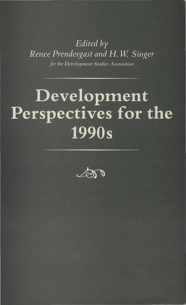 bokomslag Development Perspectives for the 1990s