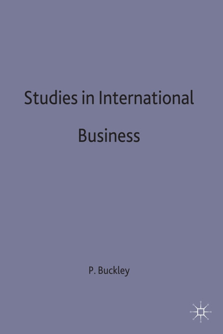 Studies in International Business