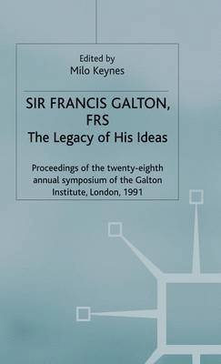 Sir Francis Galton, FRS 1