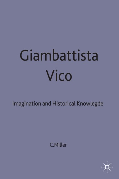 Cecilia Miller - Giambattista Vico, Inbunden
