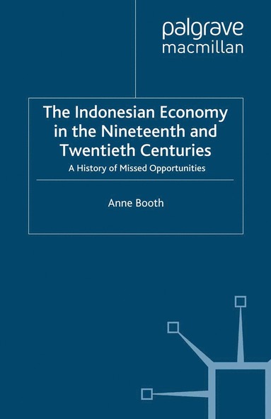 bokomslag Indonesian Economy in the Nineteenth and Twentieth Centuries