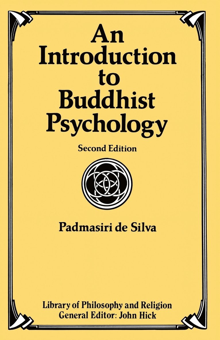 Introduction To Buddhist Psychology 1