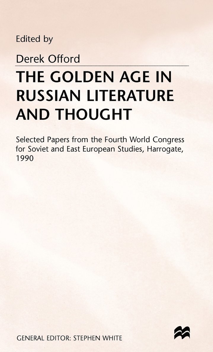 The Golden Age of Russian Literature and Thought 1