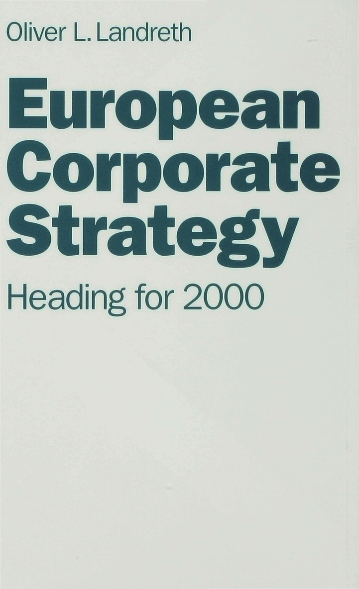European Corporate Strategy 1