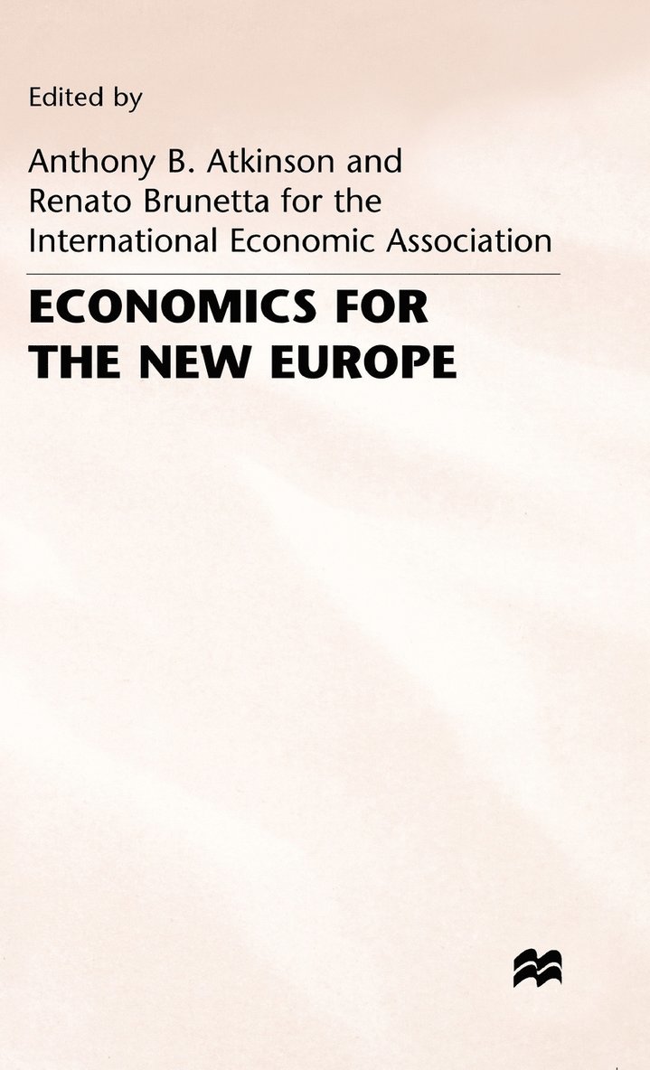 Economics for the New Europe 1