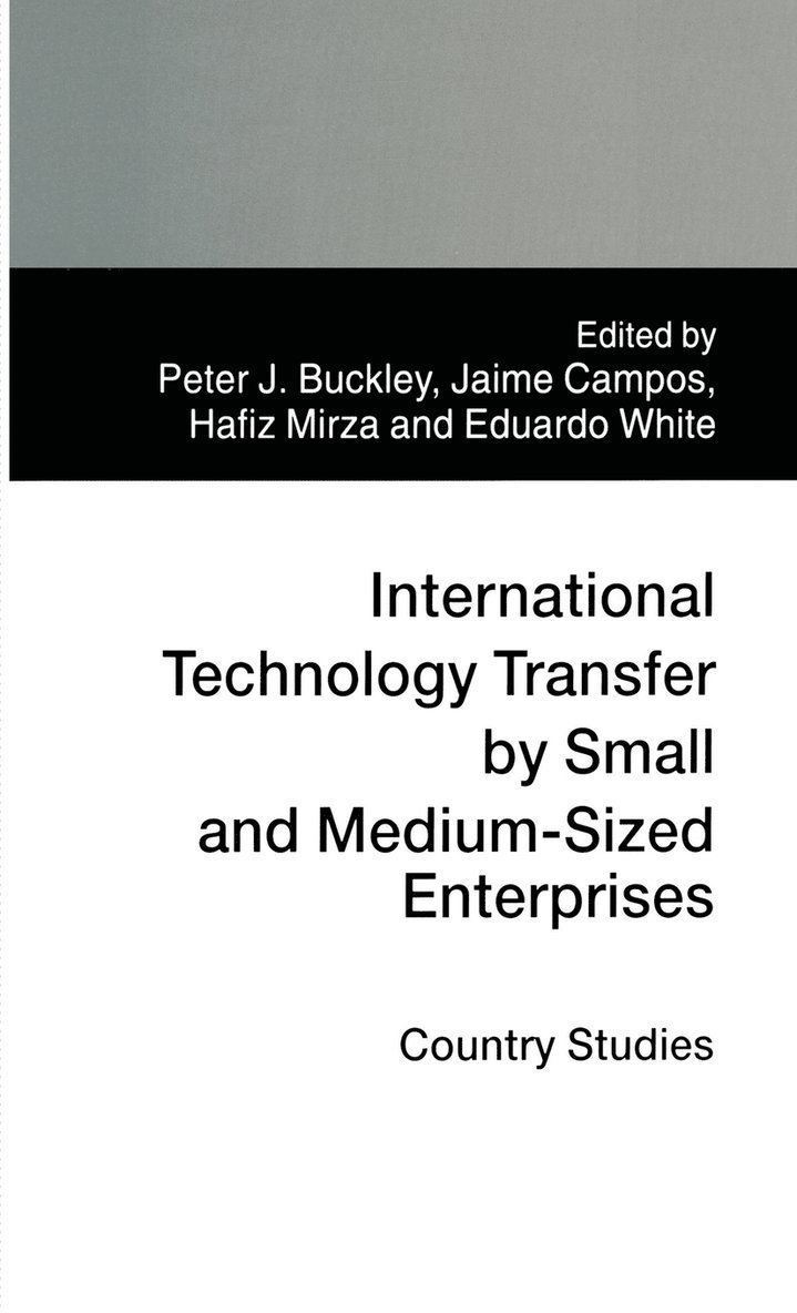 International Technology Transfer by Small and Medium-Sized Enterprises 1