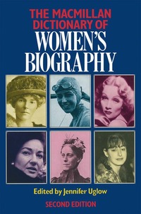 bokomslag Macmillan Dictionary of Women's Biography