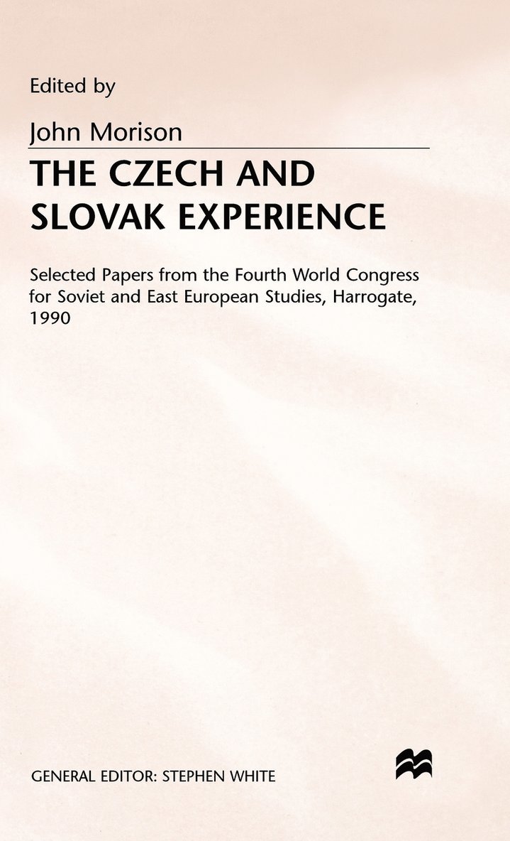The Czech and Slovak Experience 1