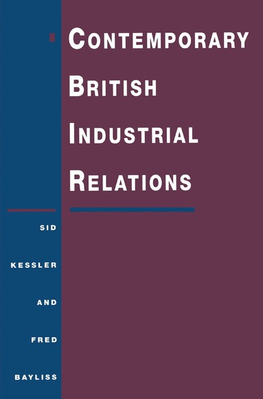 bokomslag Contemporary British Industrial Relations