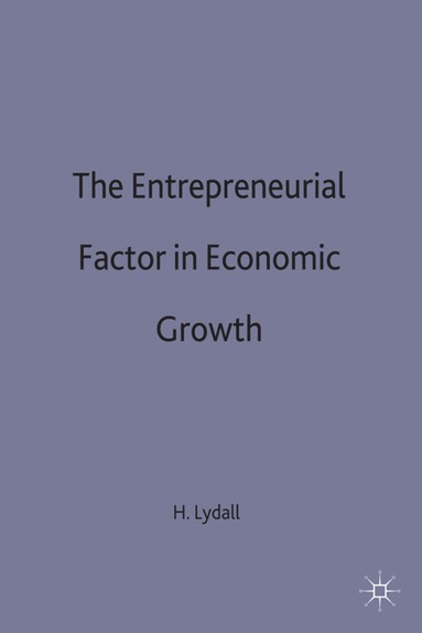 bokomslag Entrepreneurial Factor in Economic Growth
