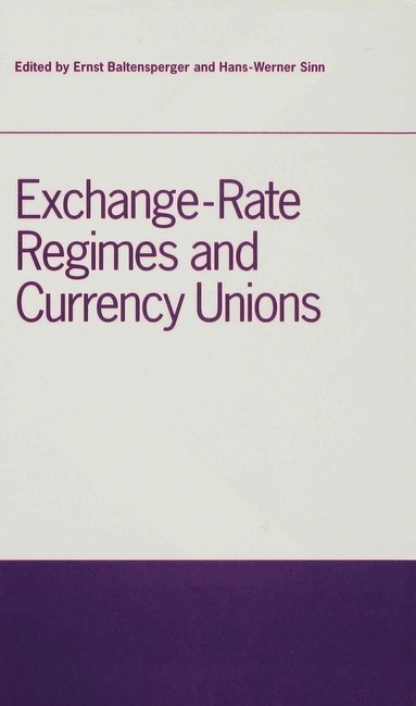 bokomslag Exchange-Rate Regimes and Currency Unions