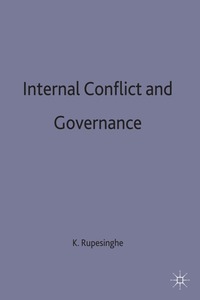 bokomslag Internal Conflict and Governance