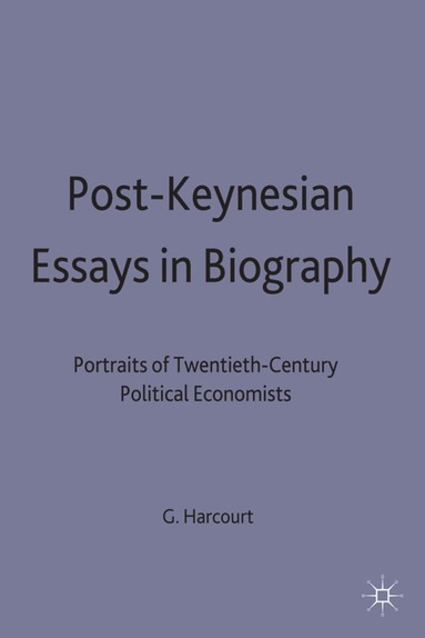 bokomslag Post-Keynesian Essays in Biography