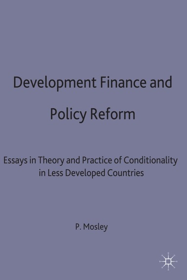 bokomslag Development Finance and Policy Reform