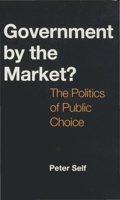 Government by the Market? 1