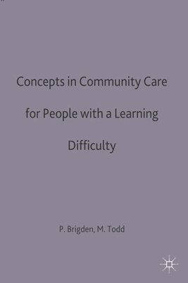 bokomslag Concepts in community care for people with a learning difficulty