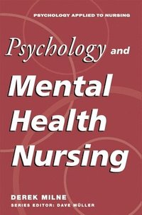 bokomslag Psychology and Mental Health Nursing