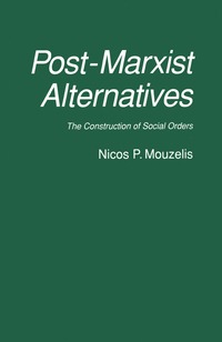 bokomslag Post-Marxist Alternatives