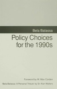 bokomslag Policy Choices for the 1990s