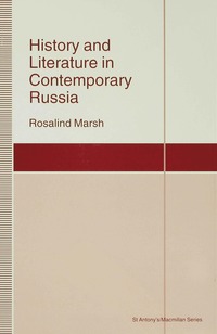 bokomslag History and Literature in Contemporary Russia