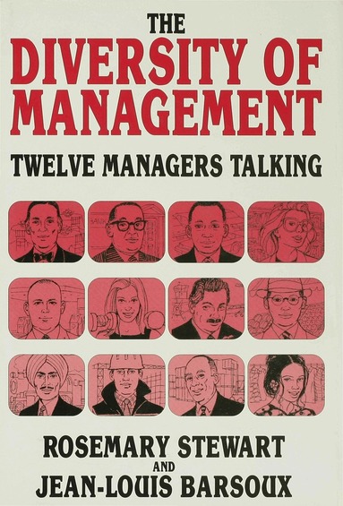 Jean-Louis Barsoux, Rosemary Stewart - Diversity of Management, Inbunden