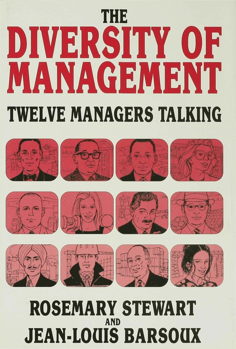 Jean-Louis Barsoux, Rosemary Stewart - Diversity of Management, Inbunden