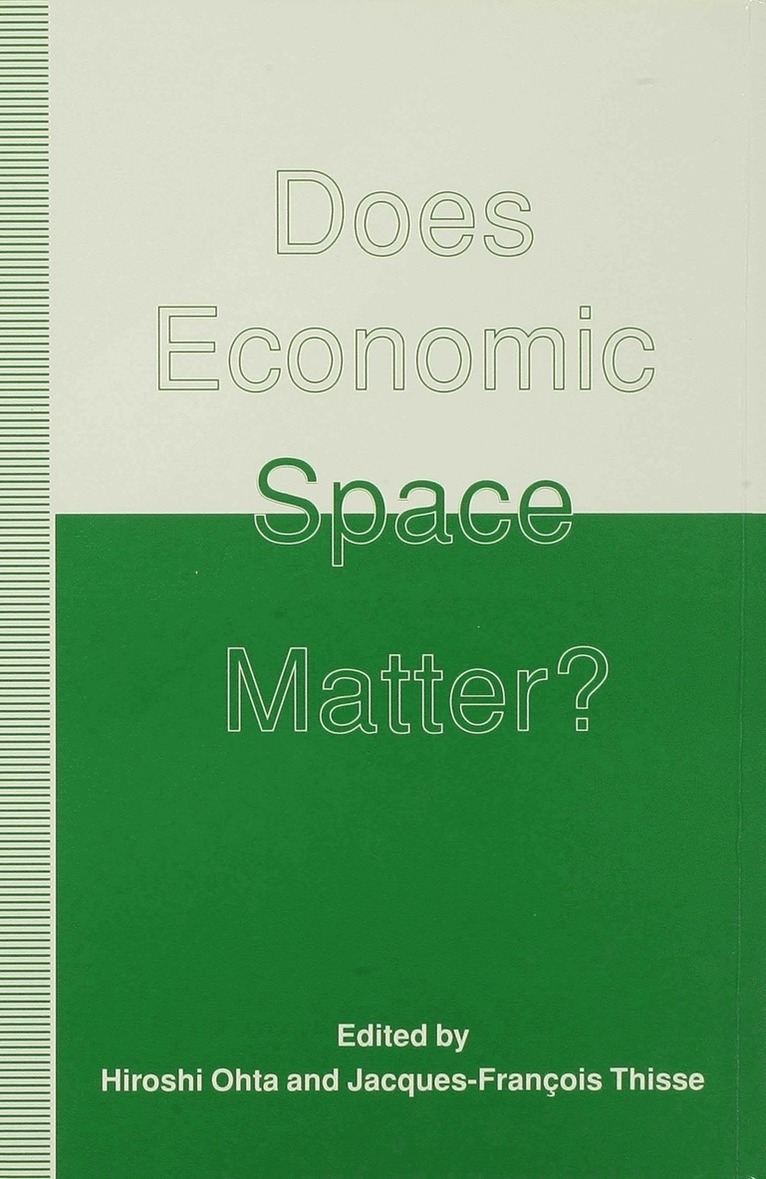 Does Economic Space Matter? 1