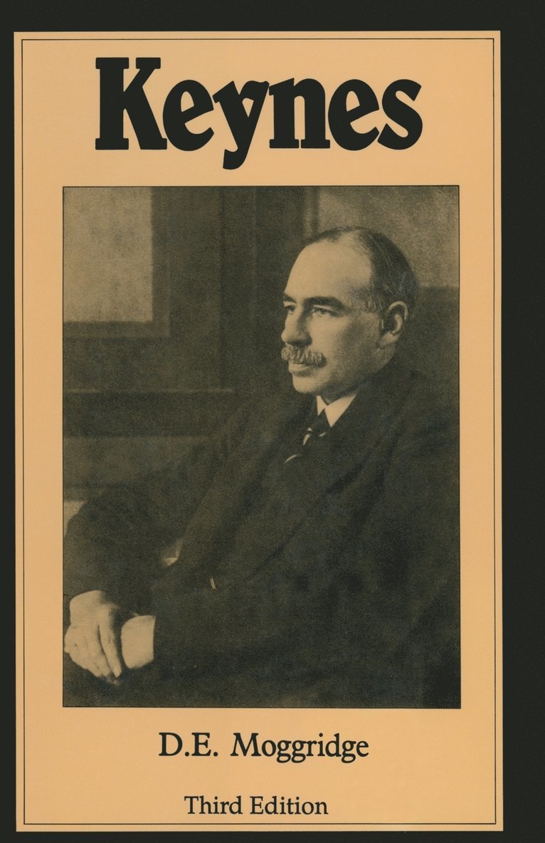 D. E. Moggridge, D E Moggridge - Keynes, Häftad