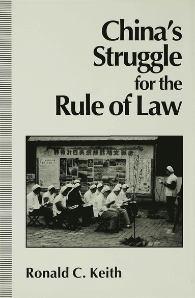 bokomslag China's Struggle for the Rule of Law