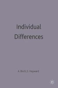 bokomslag Individual Differences
