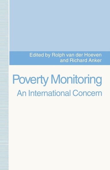 bokomslag Poverty Monitoring: An International Concern