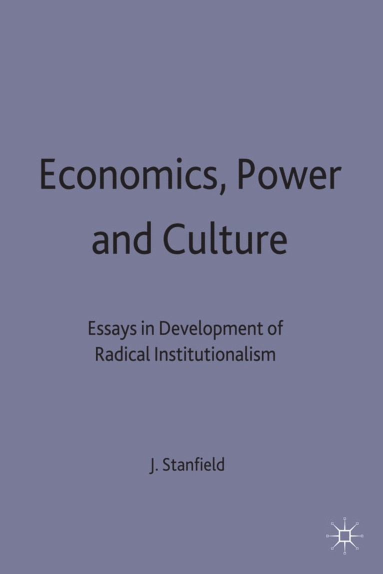 Economics, Power and Culture 1