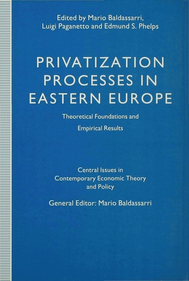 bokomslag Privatization Processes in Eastern Europe