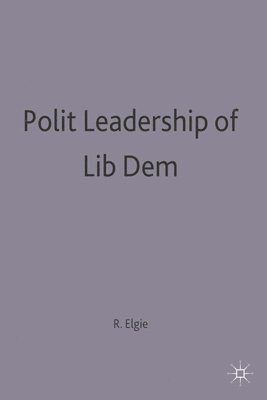 bokomslag Political Leadership in Liberal Democracies