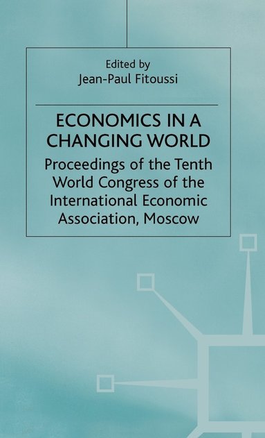 bokomslag Economics in a Changing World