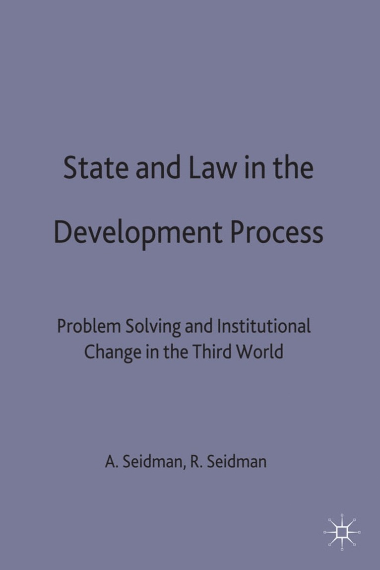 State and Law in the Development Process 1