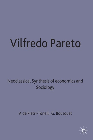 bokomslag Vilfredo Pareto