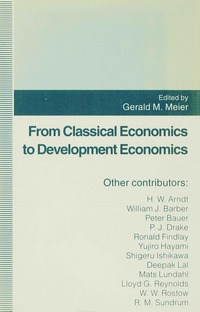 bokomslag From Classical Economics to Development Economics