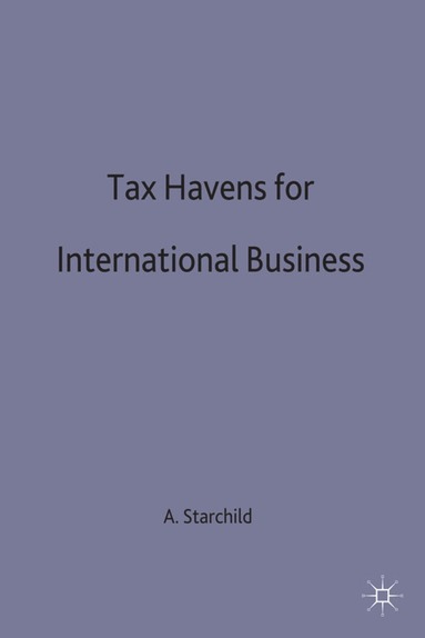 bokomslag Tax Havens for International Business